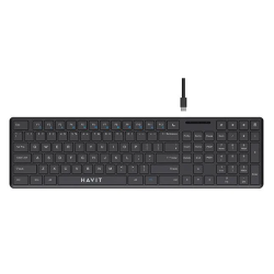Clavier HAVIT KB271 ULTRA SLIM / Noir
