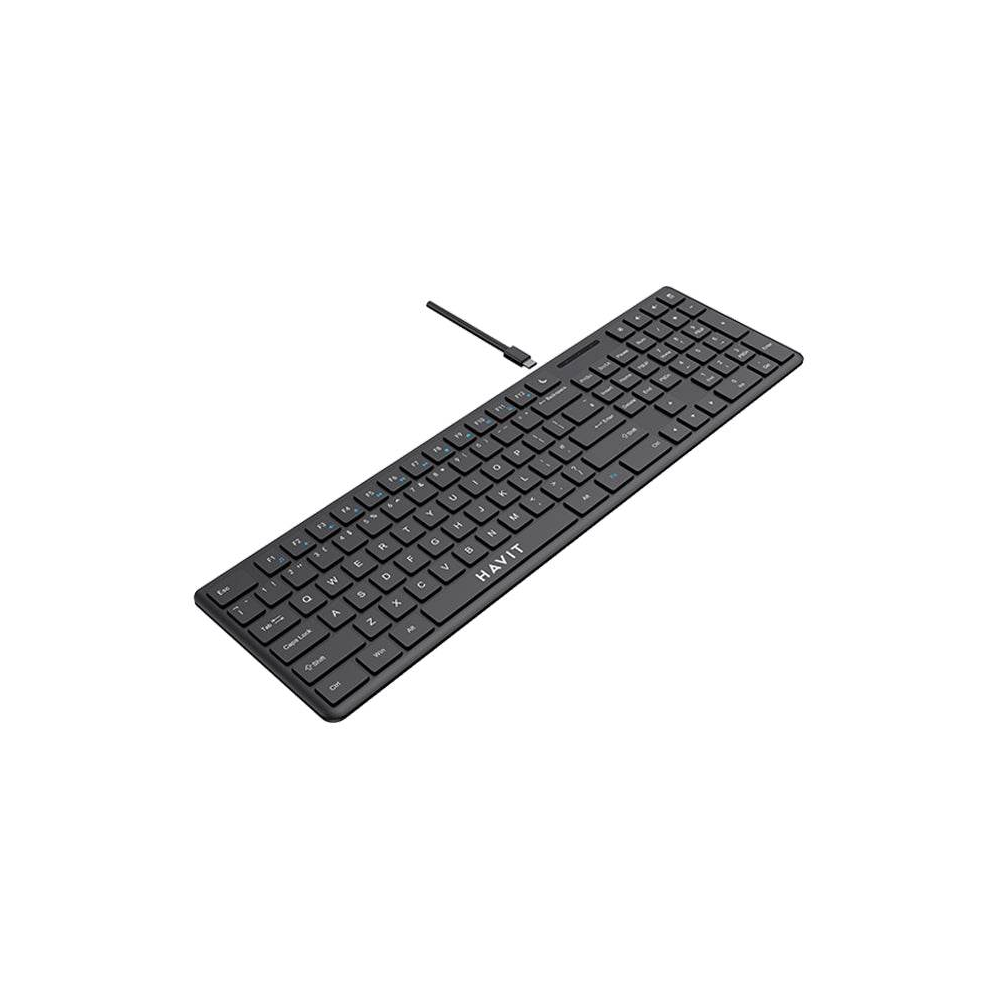 Clavier HAVIT KB271 ULTRA SLIM / Noir