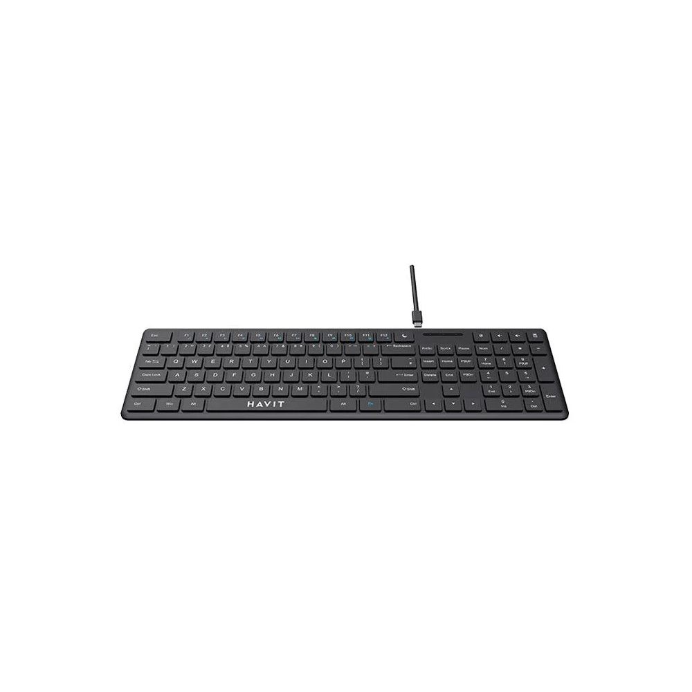 Clavier HAVIT KB271 ULTRA SLIM / Noir
