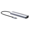 Station d'accueil Manhattan USB-C PD 7 en 1 4K / Hub multiport