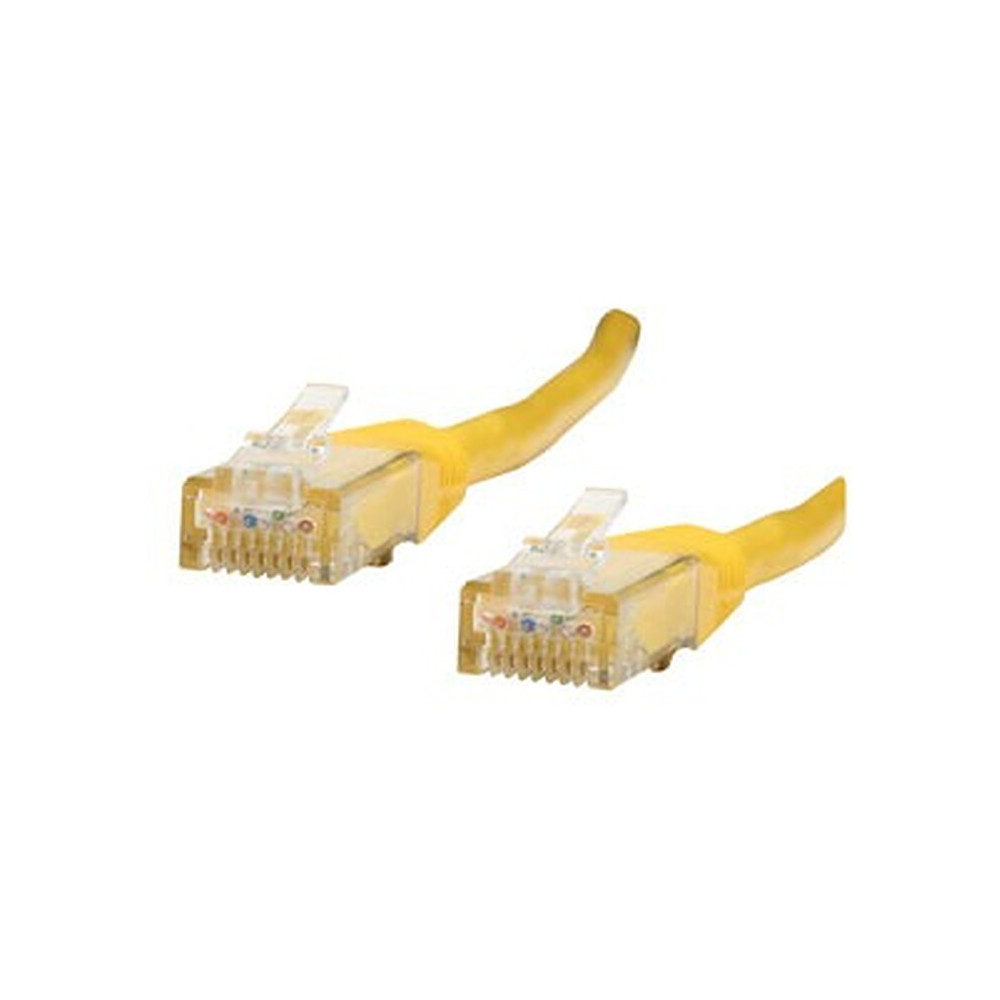 Câble réseau Cat6 U/UTP 0.25M / Jaune