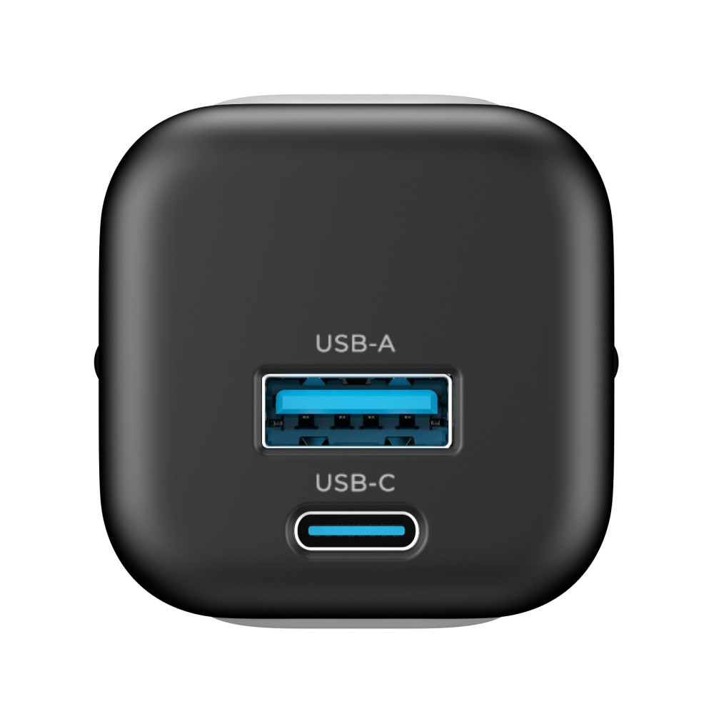 TETE CHARGEUR HAVIT GAN FAST CHARGER HV-UC230 DUAL USB-C 33W+USB-A30W