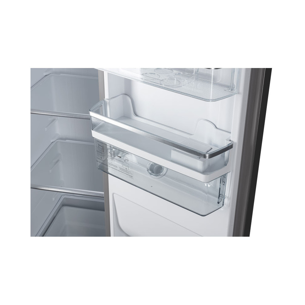 Réfrigérateur HYUNDAI Side by Side INVERTER No Frost 506 Litres / HYN-84RFTBG / Verre Noir avec Afficheur et Distributeur d'eau