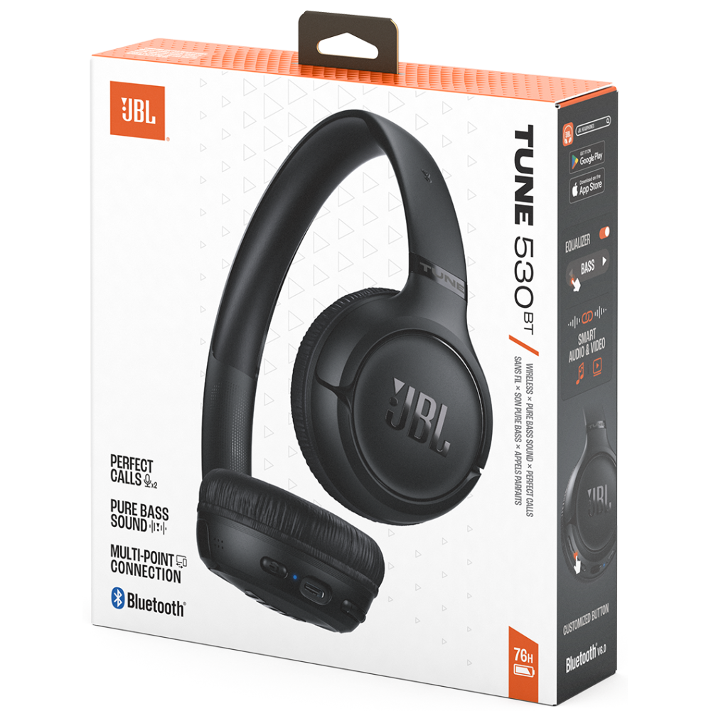 Casque Sans fil JBL Tune 530BT / Noir