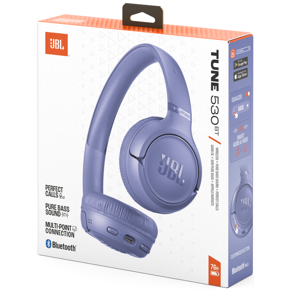Casque Sans fil JBL Tune 530BT / Violet
