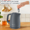 BOUILLOIRE ELECTRIQUE MOULINEX PLAINO 1.5 LITRES / Noir