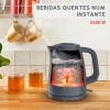 BOUILLOIRE ELECTRIQUE MOULINEX PLAINO 1.5 LITRES / Noir