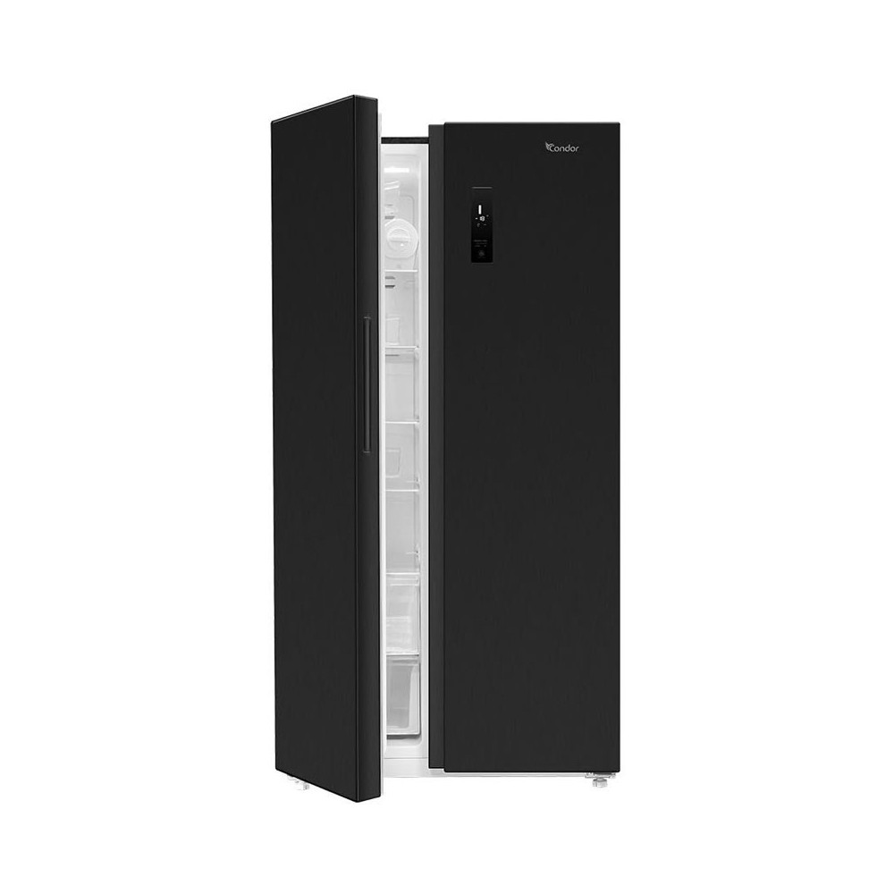 Réfrigérateur CONDOR Side By Side INVERTER No Frost 640 Litres / CRS81NDX / Noir