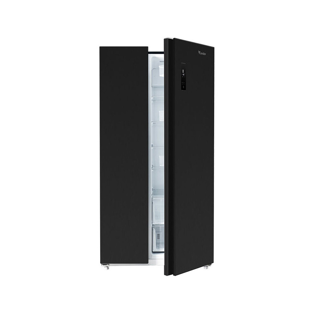Réfrigérateur CONDOR Side By Side INVERTER No Frost 640 Litres / CRS81NDX / Noir