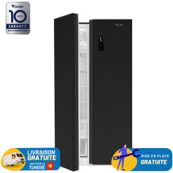 Réfrigérateur CONDOR Side By Side INVERTER No Frost 640 Litres / CRS81NDX / Noir