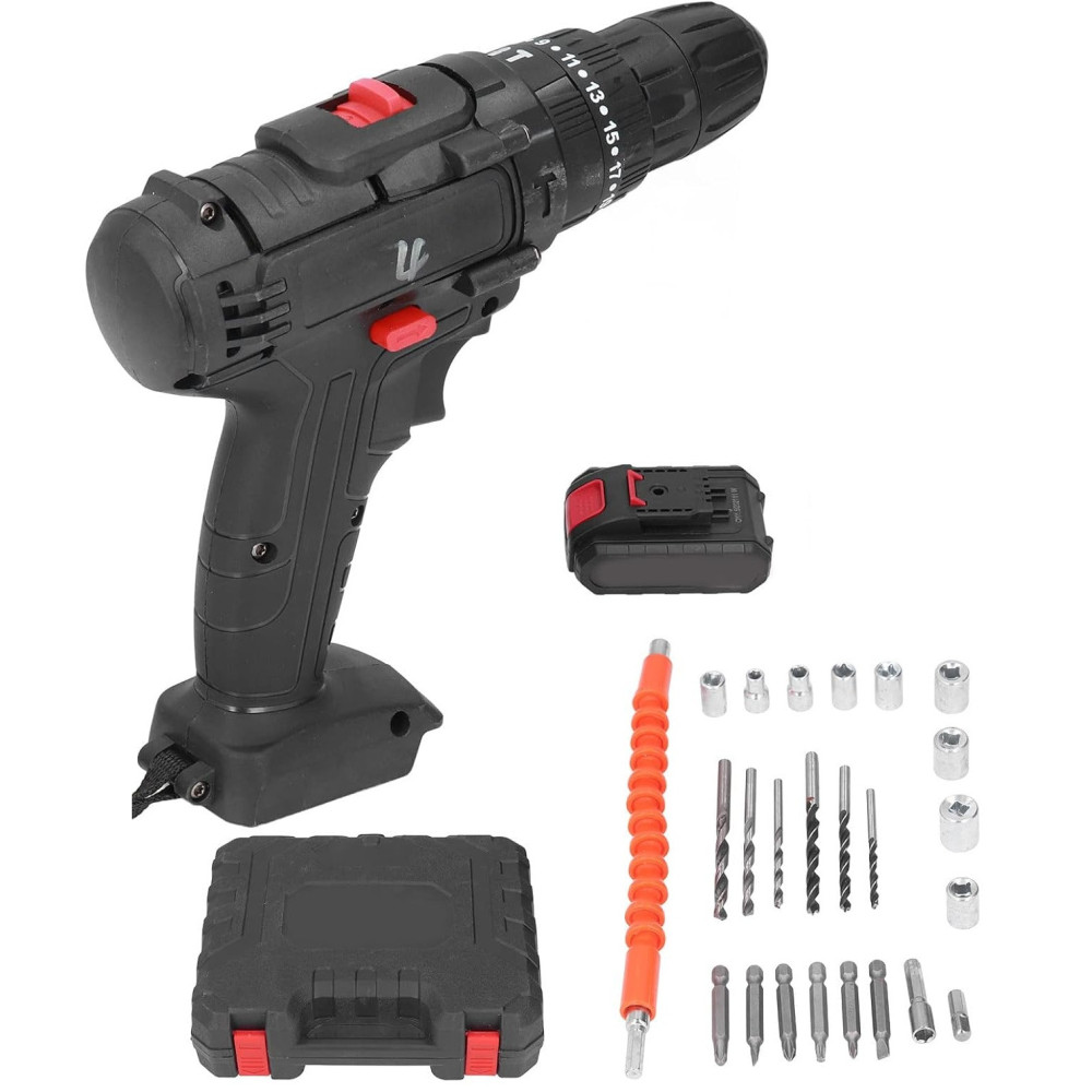 Perceuse Visseuse 12V avec 1 batterie / Noir
