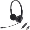 Micro Casque Filaire USB Q11 / Noir