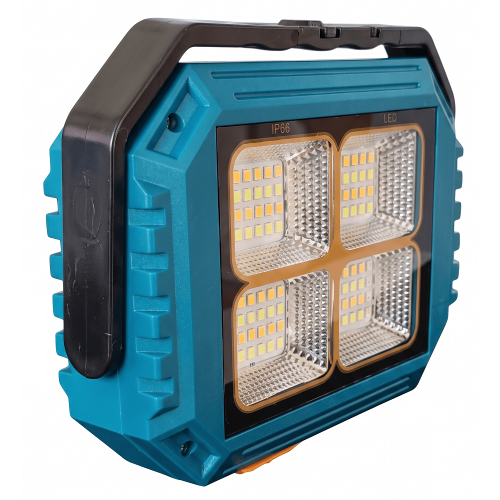 Lampe solaire de travail à LED Portable Avec Batterie Rechargeable