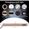 copie de Lampe de Travail Rechargeable 42cm / 5 Modes LED avec Base Magnétique