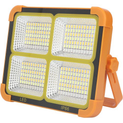 Lampe solaire de travail à LED Avec Batterie Rechargeable