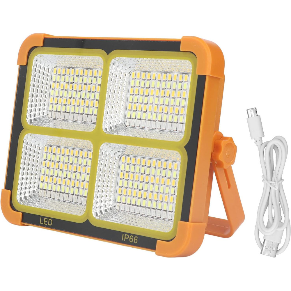 Lampe solaire de travail à LED Avec Batterie Rechargeable