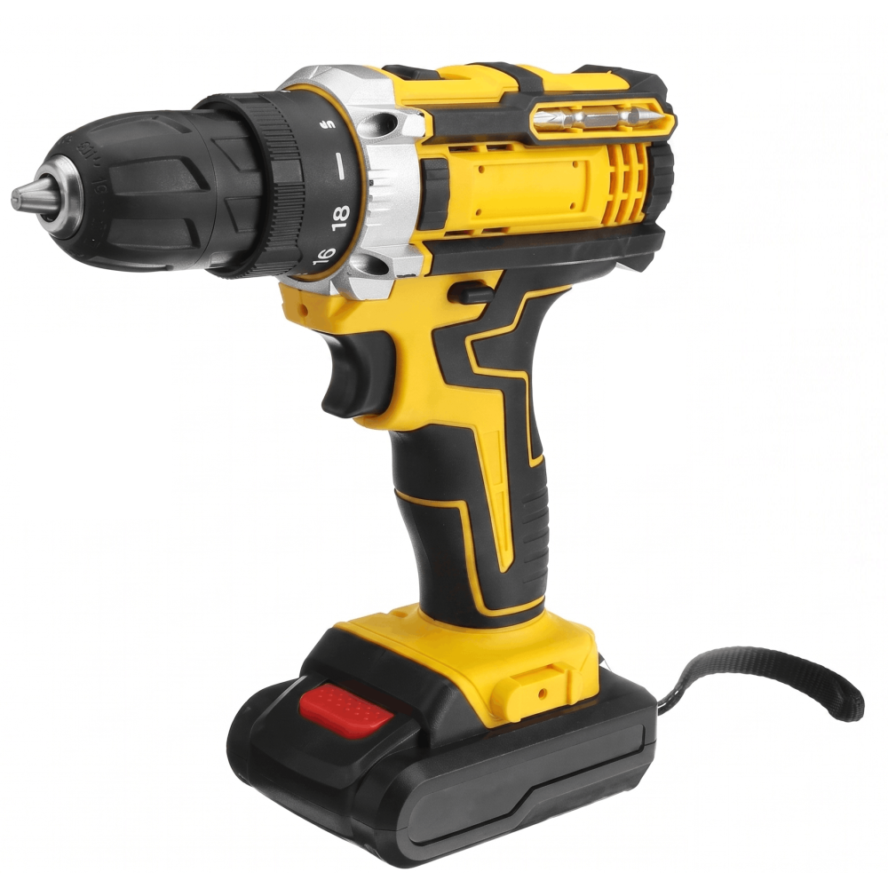 Perceuse Visseuse 21V avec 2 batteries / Noir