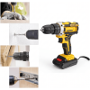 Perceuse Visseuse 21V avec 2 batteries / Noir