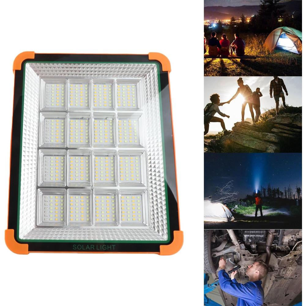 Lampe solaire de travail à LED Avec Batterie Rechargeable