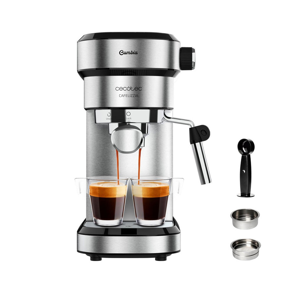 MACHINE A CAFE CAFELIZZIA 790 STEEL CECOTEC 1.2Litres / Silver