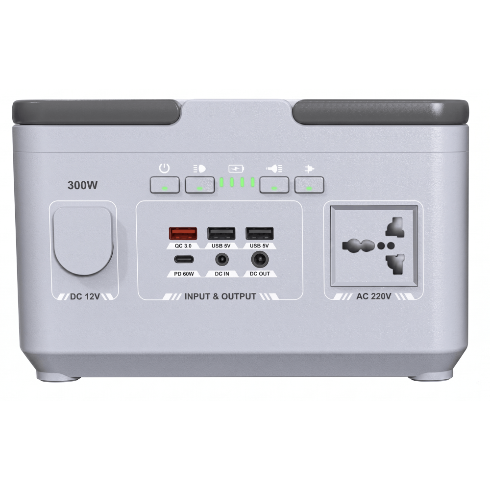 Station d'alimentation portable 300W Lithium-ion 70000mAh
