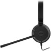 Casque Micro USB Jabra Evolve 20 MS Stereo / Adaptateur USB C/A / Noir