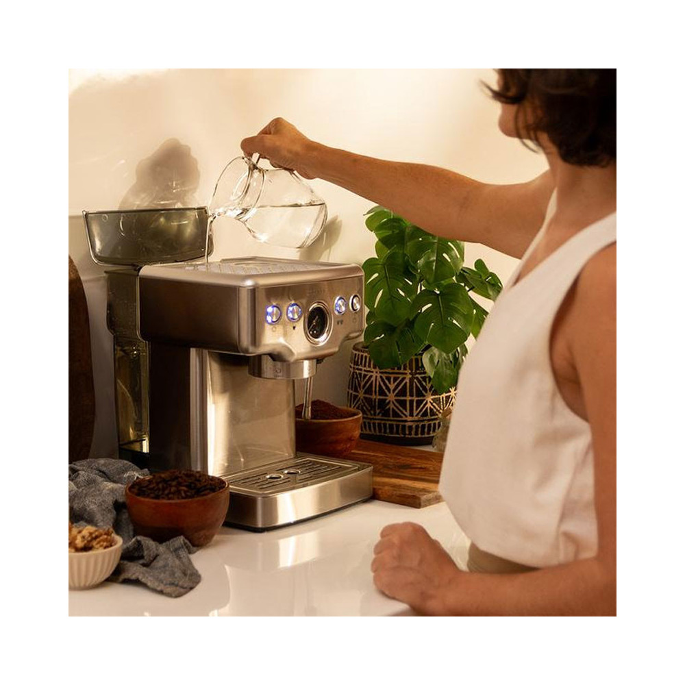 MACHINE A CAFE CECOTEC BARISTA 1.8Litre / 01982 / Silver