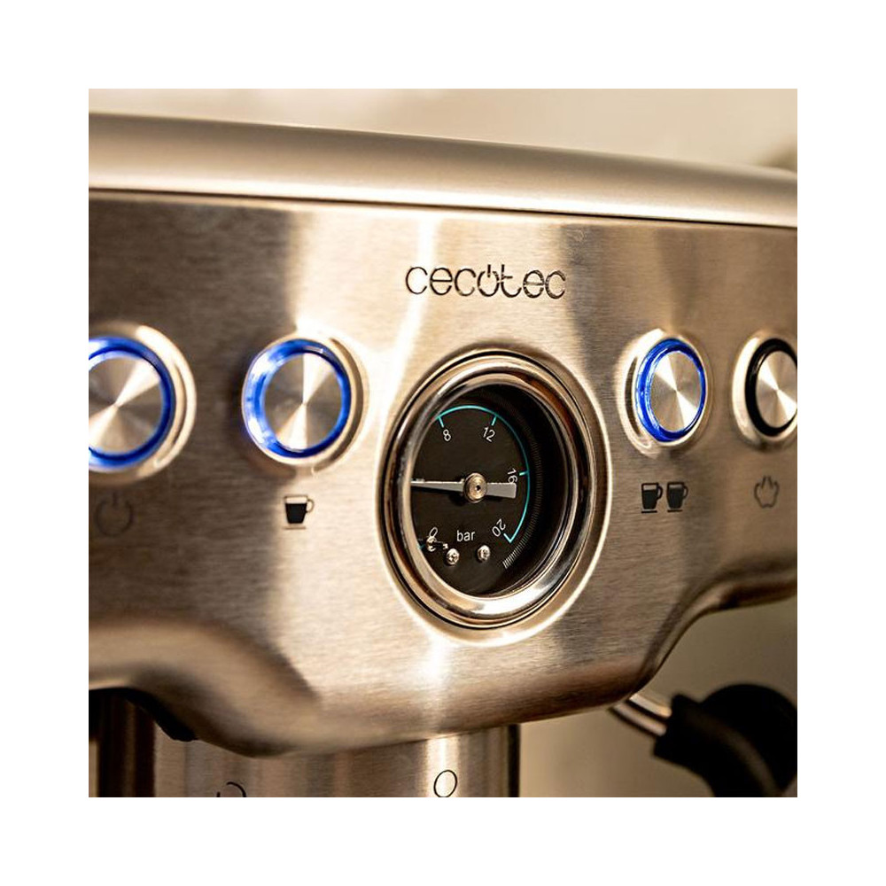 MACHINE A CAFE CECOTEC BARISTA 1.8Litre / 01982 / Silver