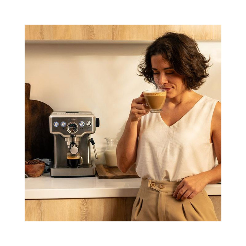MACHINE A CAFE CECOTEC BARISTA 1.8Litre / 01982 / Silver