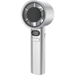 MINI VENTILATEUR M11 AFFICHAGE LED  120 VITESSE / Gris