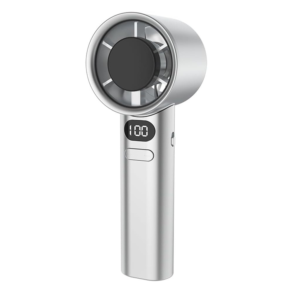 MINI VENTILATEUR M11 AFFICHAGE LED  120 VITESSE / Gris