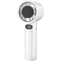 MINI VENTILATEUR M11 AFFICHAGE LED  120 VITESSE / Blanc