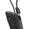 Power Bank KSIX 10 000 mAh / PD 22,5 W / Compatible avec la charge magnétique / Support intégré / Gris