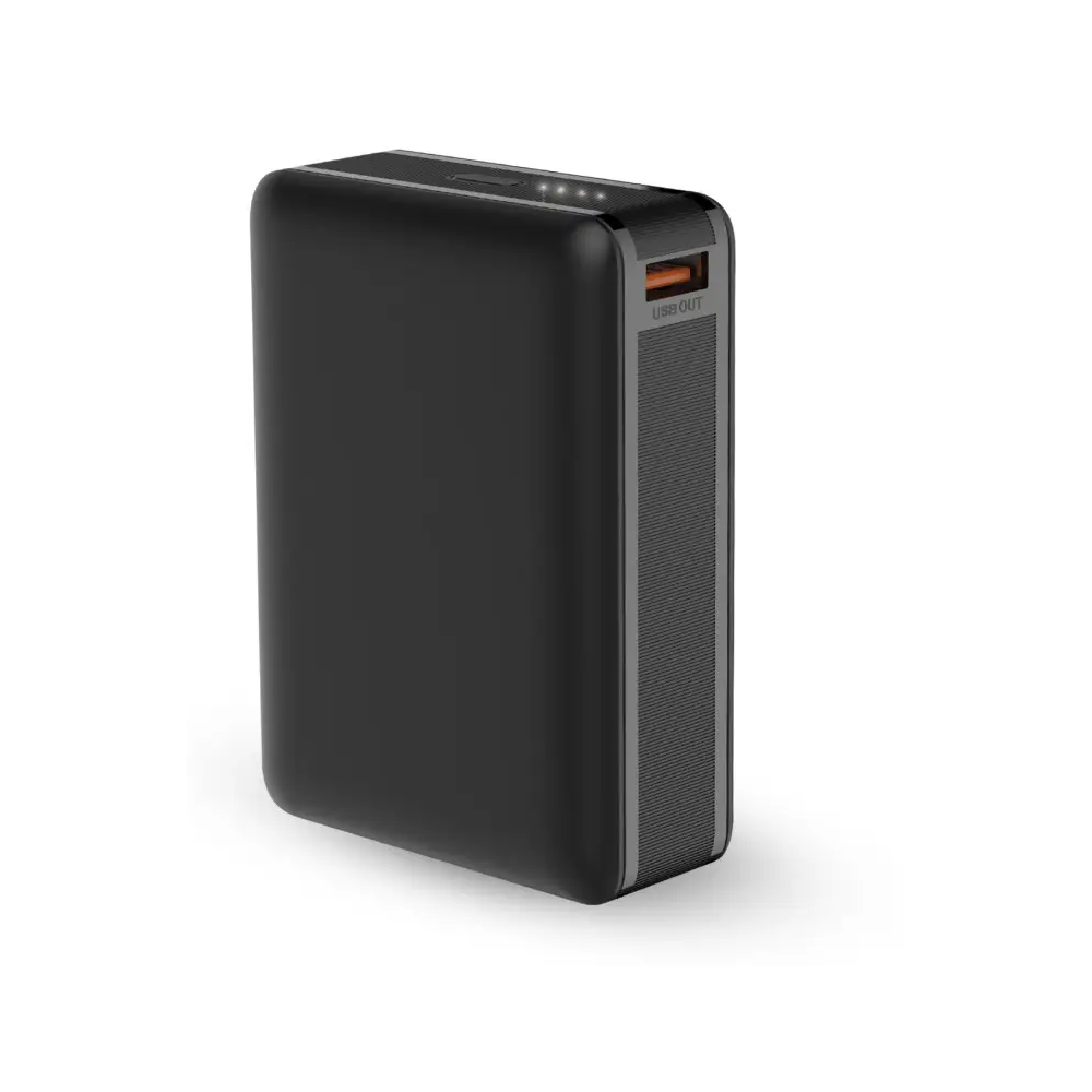 Power Bank KSIX KSIX Nano 20 000 mAh / format de poche / charge rapide 22,5 W / Noir