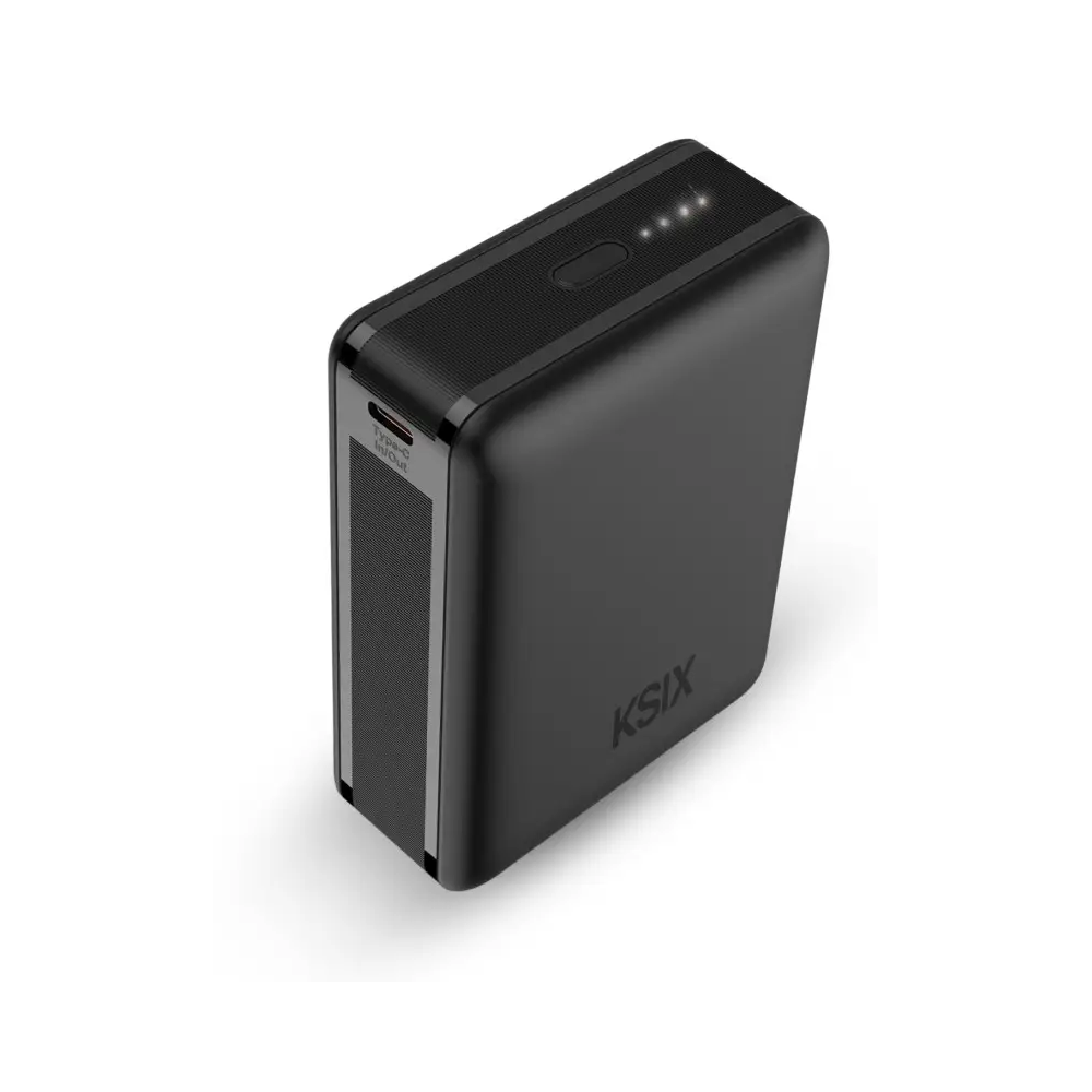 Power Bank KSIX KSIX Nano 20 000 mAh / format de poche / charge rapide 22,5 W / Noir