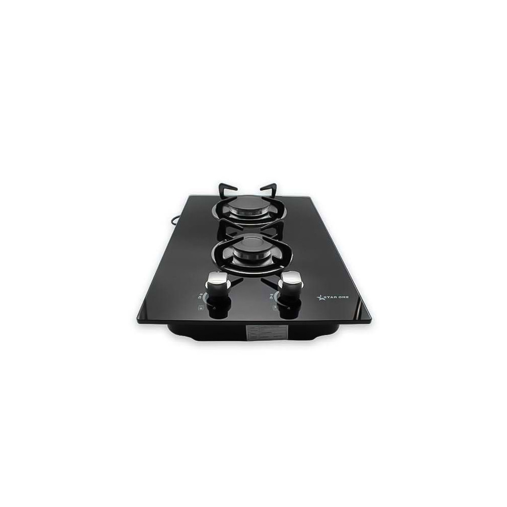 Plaque De Cuisson Encastrable STARONE 2 Feux / ST-303BG / NOIR