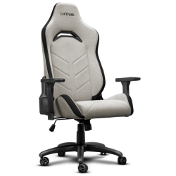 Chaise de Gaming Confortable En Tissu Beige TRUST GXT 723B Ruya