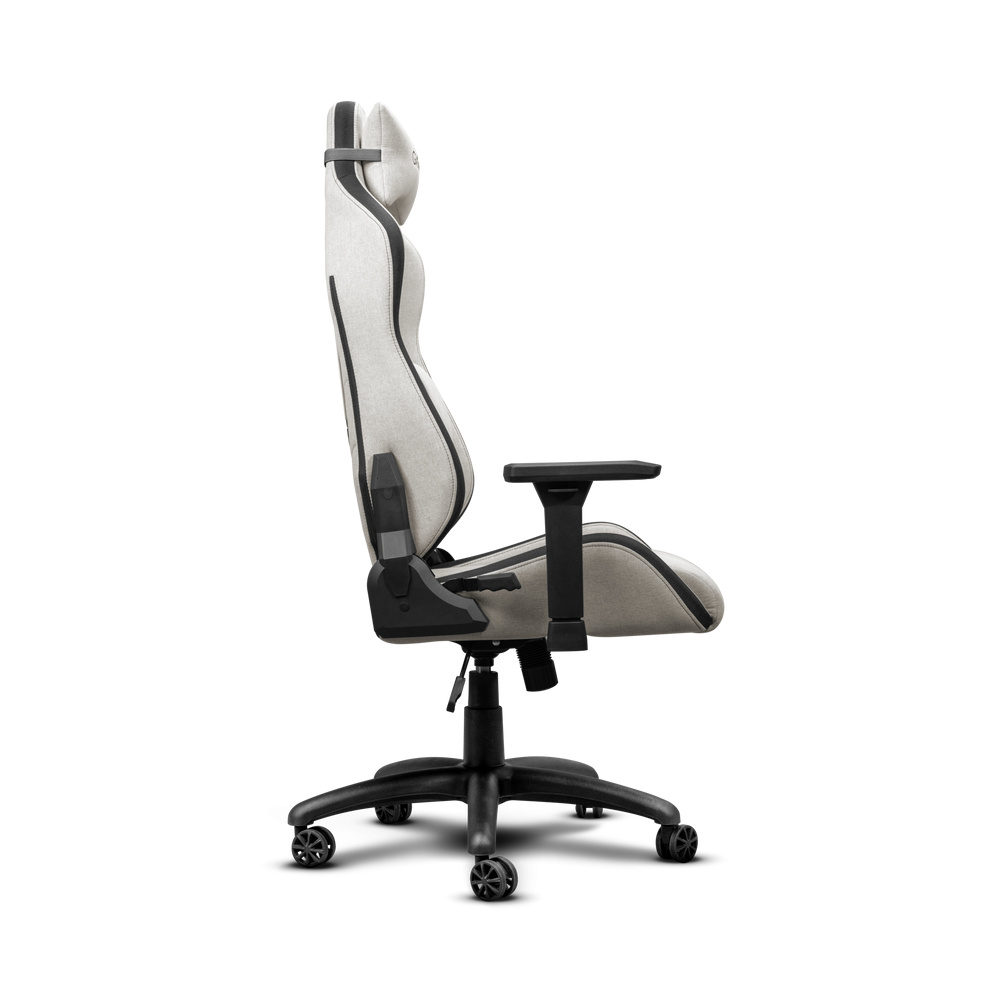 Chaise de Gaming Confortable En Tissu Beige TRUST GXT 723B Ruya