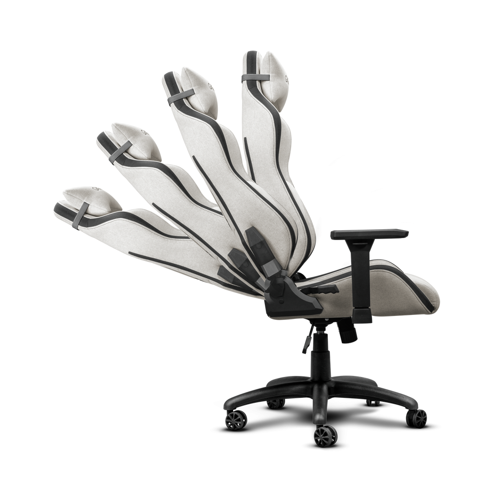 Chaise de Gaming Confortable En Tissu Beige TRUST GXT 723B Ruya