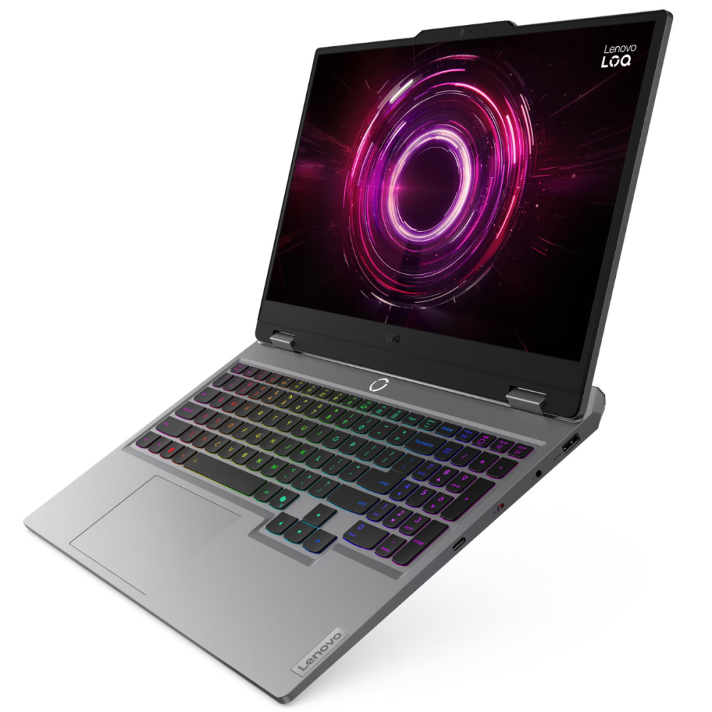 Pc Portable Gamer Lenovo LOQ 15AHP10 / Ryzen 5 220 / RTX 5050 8G / 16 Go DDR5 / 512 Go SSD / Gris