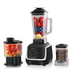 Blender Professionnel Lexical 2 Litres / 1500 W / Noir