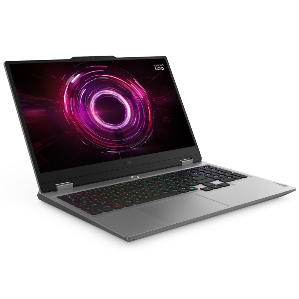 Pc Portable Gamer Lenovo LOQ 15AHP10 / Ryzen 5 220 / RTX 5050 8G / 24 Go DDR5 / 512 Go SSD / Gris