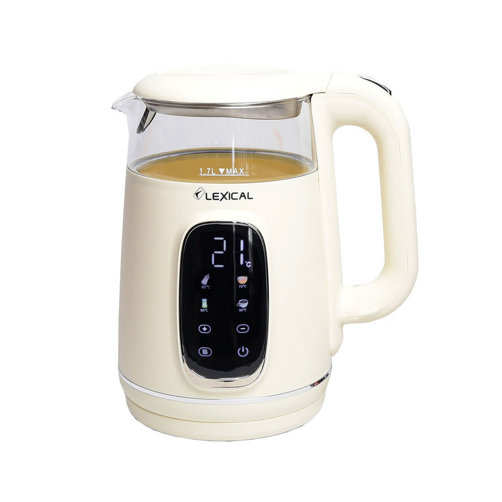 Bouilloire Sans Fil LEXICAL 1.7 Litres / 2200W / BEIGE