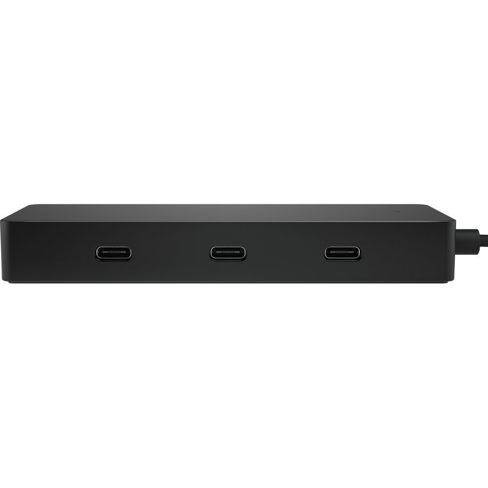 Hub USB-C HP 6G842AA 4en1 Multiport 4K avec Charge USB-C / Noir