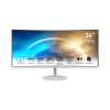 Écran Curved MSI PRO MP341CQW 34'' UWQHD  / 100 Hz / 4 ms / Haut-parleurs / Blanc