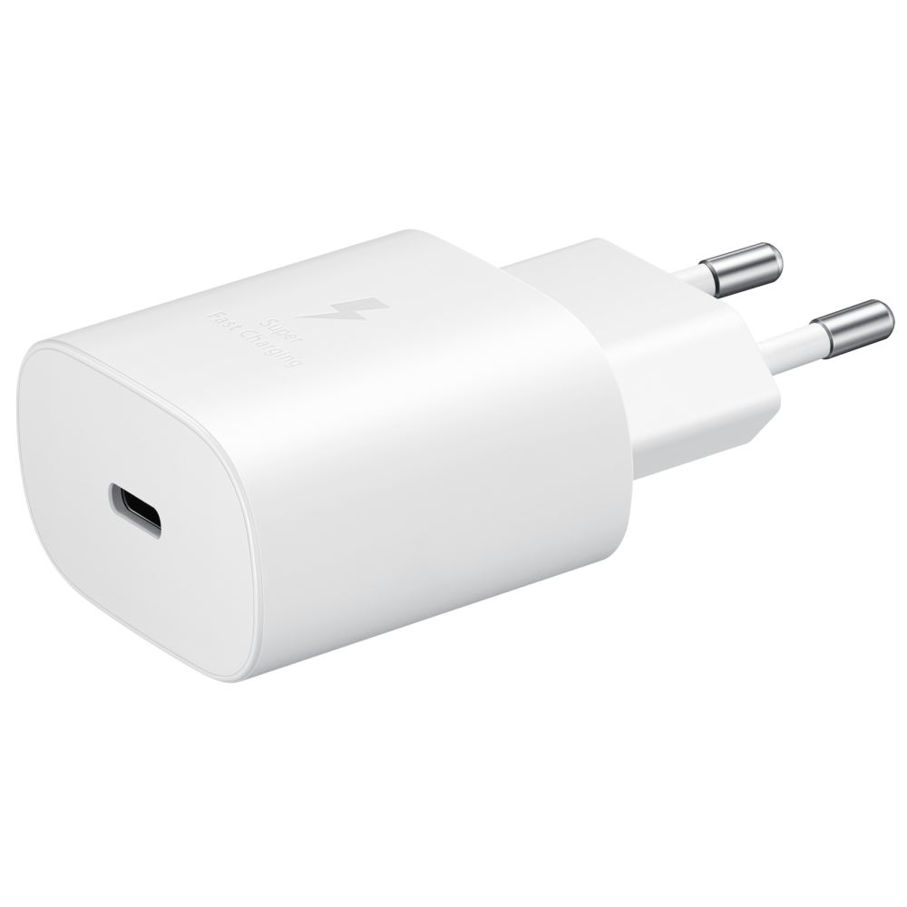 Chargeur Mural Original Samsung Ultra Rapide 25W / Blanc