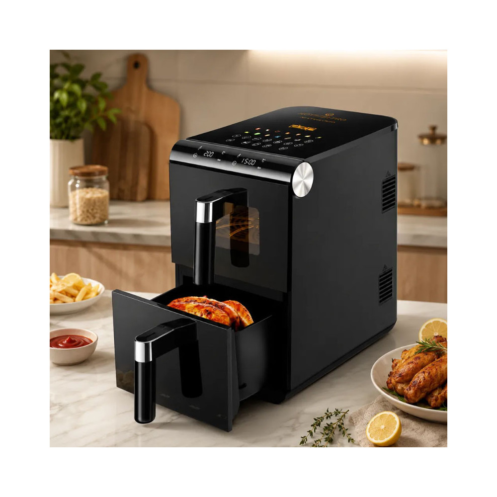 Airfryer DSP Double Panier 12 Litres / 1700W / KB2189 / Noir