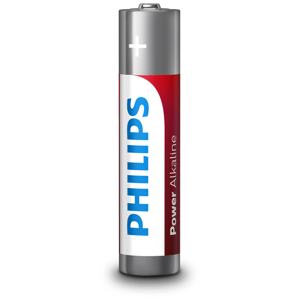 2 PILES PHILIPS POWER ALKALINE AAA BP12