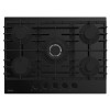 Plaque de Cuisson Encastrable FOCUS 5 Feux / 70cm / F-8006BS / Noir