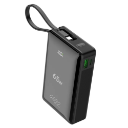 Power Bank MyWay ExplorerPC 20000MAH 65W USB-C USB-A / Noir